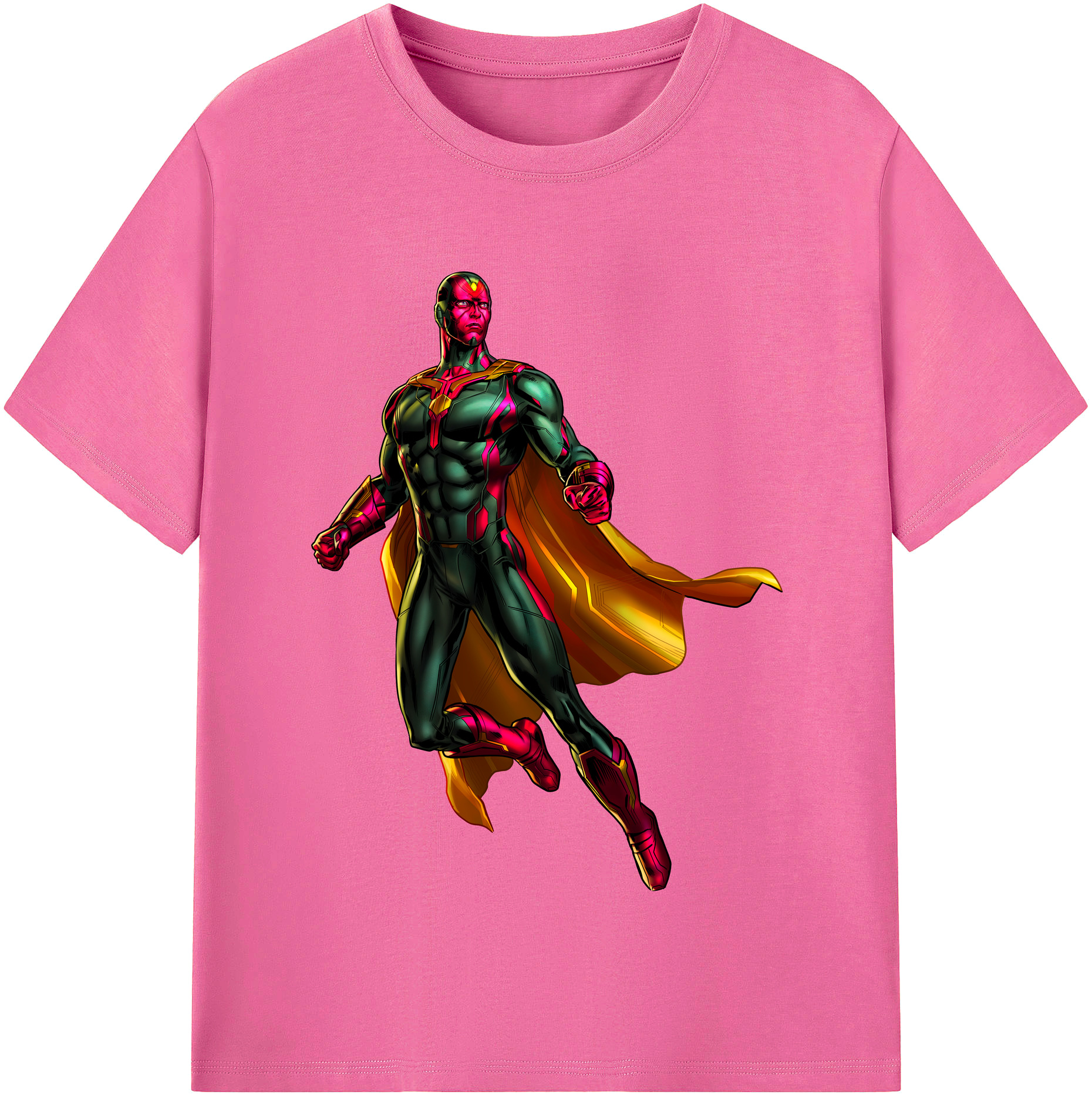 （画像用） アベンジャーズ The Avengers レディースカジュアルプリントTシャツ（綿100％）